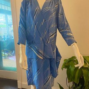 VINTAGE 1960s 70s 80s (?) dress! Mad Men